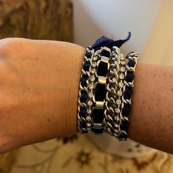 Extremely rare Juicy Couture circa 2010 multi chain magnetic clasp bracelet - Picture 5 of 10